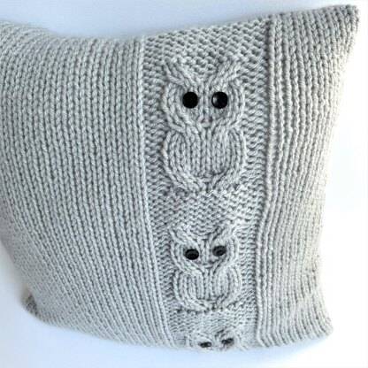 Family of Owls Cushion Cover