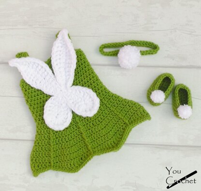 Tinkerbell Fairy Dress Set