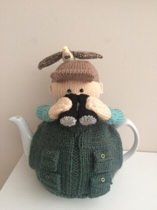 Twitcher tea cosy