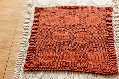 Pumpkin Washcloth