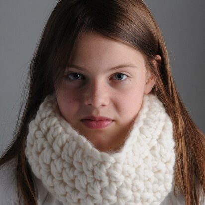 One skein crochet cowl