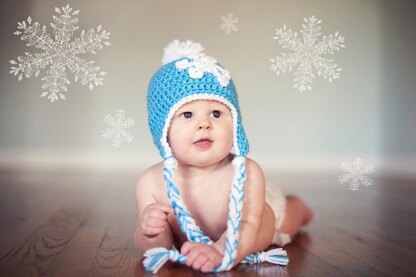 Winter Snowflake Hat