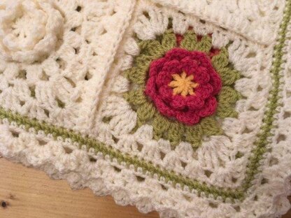 Summer flower blanket