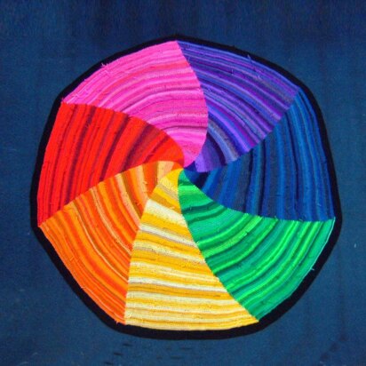 Wheely Colourful - knitting pattern