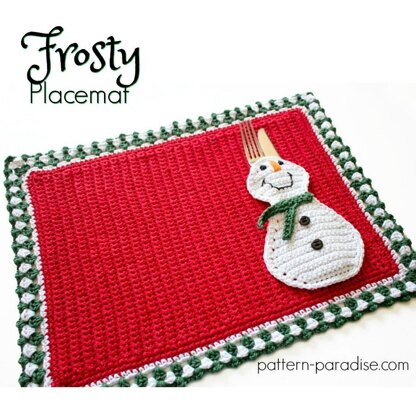Frosty Placemat