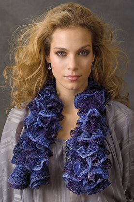 Scarf in Schachenmayr Frilly - Downloadable PDF