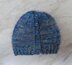 Girls' Sock Yarn Ponytail Hat