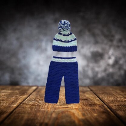 Baby boys hat & pants