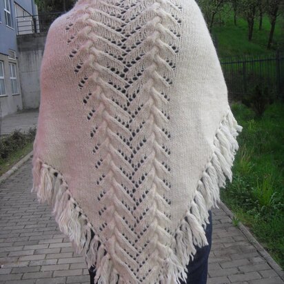 Shawl fish bone