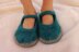 Mary Jane's Slippers - Felted Seamless Ballerinas