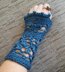 Butterfly Garden Fingerless Gloves