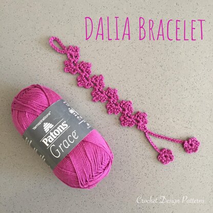 Dalia Crochet Bracelet Pattern