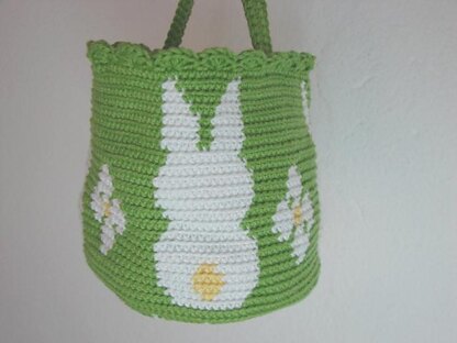 Easter bunny basket