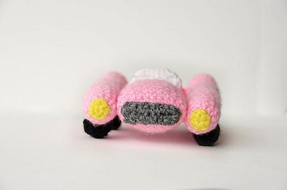 Cabrio Car Crochet Pattern, Cabriolet Car