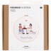 Rico Figurico Teatime Cross Stitch Kit