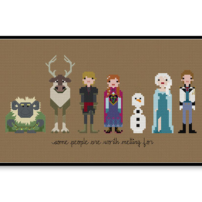 Frozen - PDF Cross Stitch Pattern