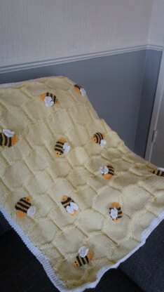Bee's Knees Baby Blanket