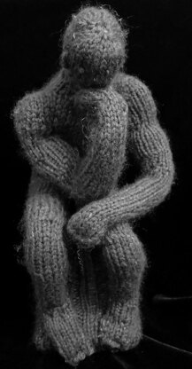 Fuzzy Thinker Soft Sculpture