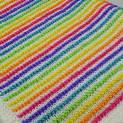 Sassy Stripes Baby Blanket