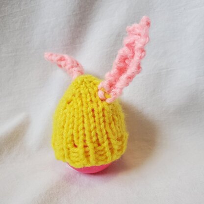 Bunny Egg Beanie Knitting Pattern