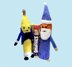 Ebanana & Kevin Smartie tube holders