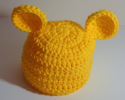 Teddy Bear Hat Newborn to Adult