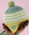 Cozy Hat Pdf Knitting Pattern 2-6 years Boys Girls Winter Hat