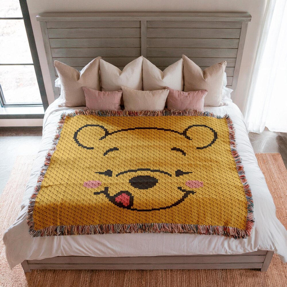 To Corner Crochet Patterns C2c Queen Size Blanket Pattern Corner