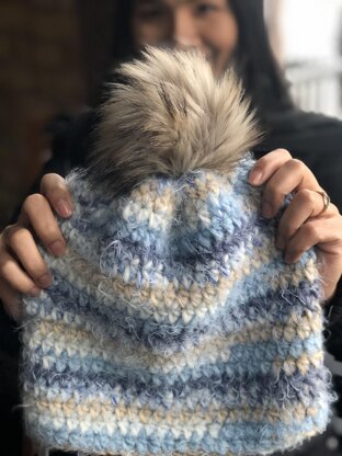 Blue Skies Winter Hat