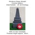 Crochet wreath and no sew Cenotaph