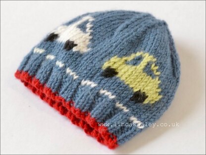Little Cars Baby Hat
