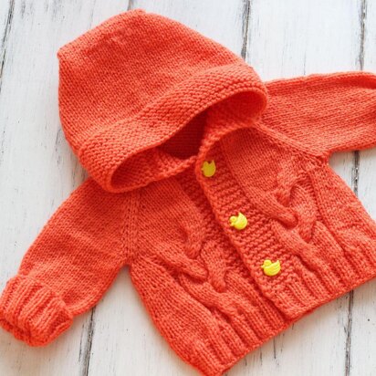 Premature Baby Cardigan