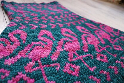 March of the Flamingos Cowl