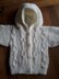 Cable knots baby hoodie