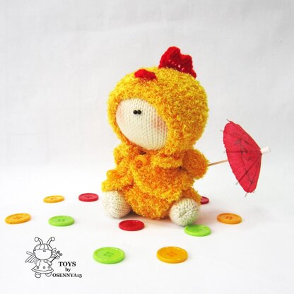 Pebble doll Chicken