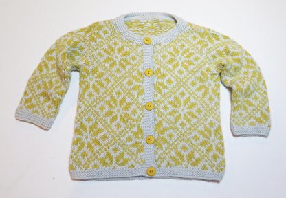 Fair Isle Child's Cardigan