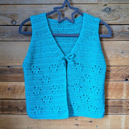 Falling Blossoms 2-in-1 Cardi and Vest