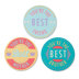 Sizzix Thinlits Die Set 18PK - You're The Best by Jenna Rushforth