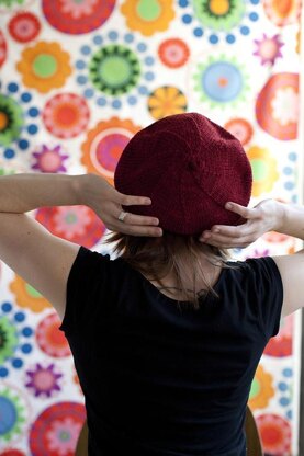 Windmill Beret in Aran