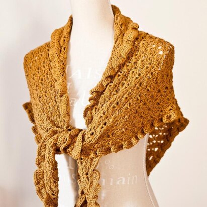 Ruffle Shawl