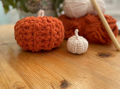 Crochet pumpkin pattern