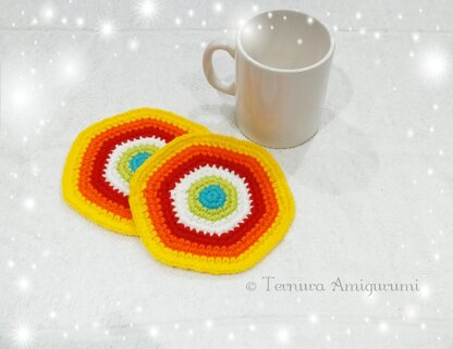 Free crochet pattern coasters