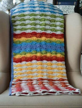 Scrappy Shells Blanket