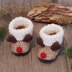 Baby Booties "Reindeer"