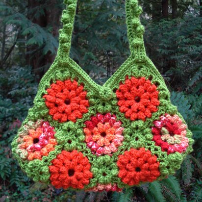 A Garden of Zinnias Bag - PA-211