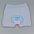 Harri Jumper, shorts, hat and socks baby knitting pattern 18" chest