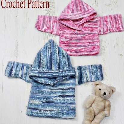 275-Hooded Jumper Crochet Pattern #275