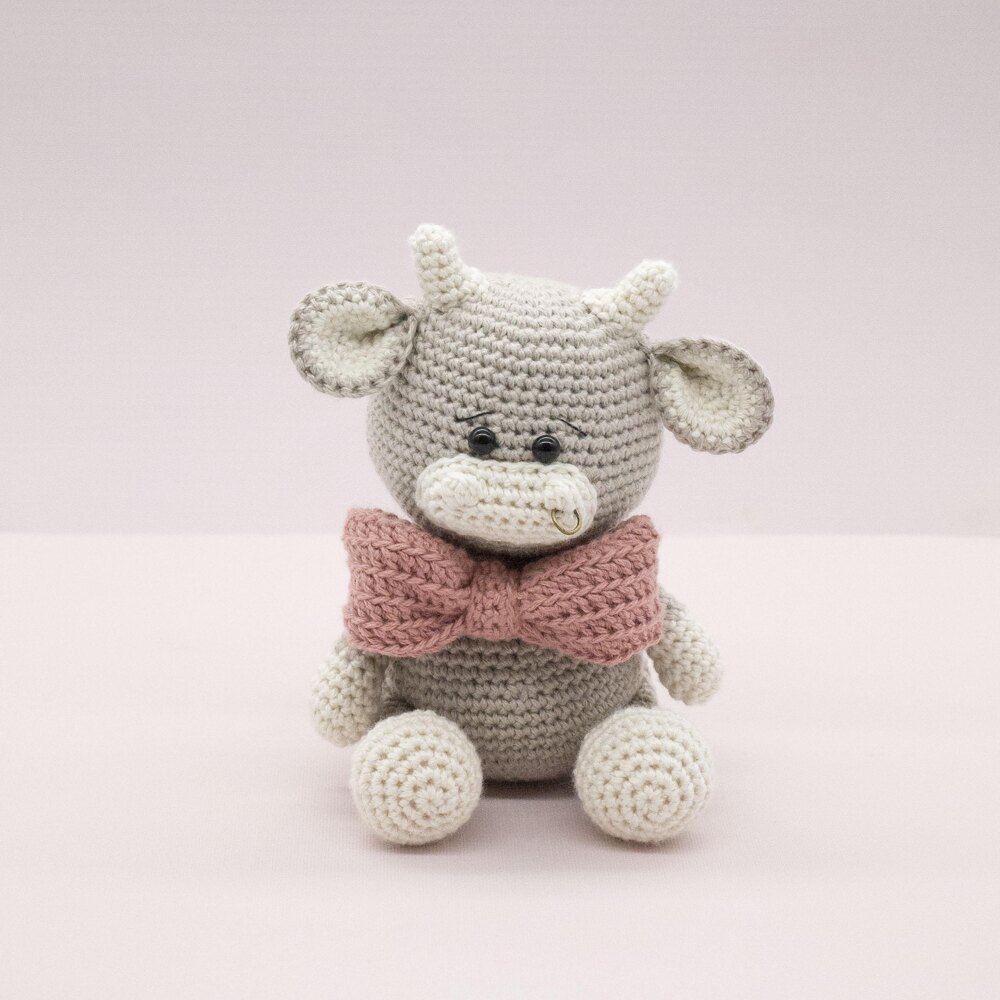 Asher the Ox Crochet pattern by LittleAquaGirl