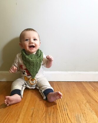 Corner To Corner Teether Bib