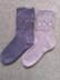 Lavender Bloom Socks